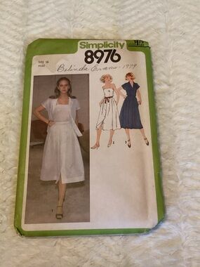 Vnt Simplicity 8976 Sz 16 Uncut Misses Shirt, Camisole And Skirt Sewing Pattern